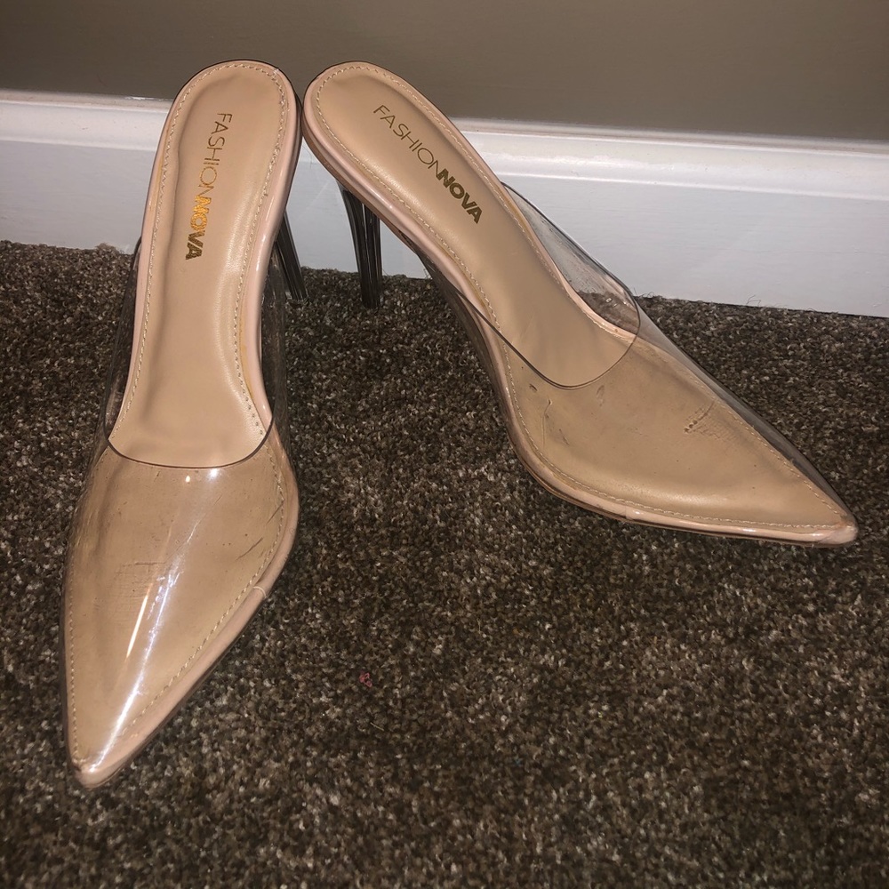 Clear Heels - Fashion Nova